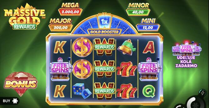 Online automat Massive Gold Rewards - Casino Rewards